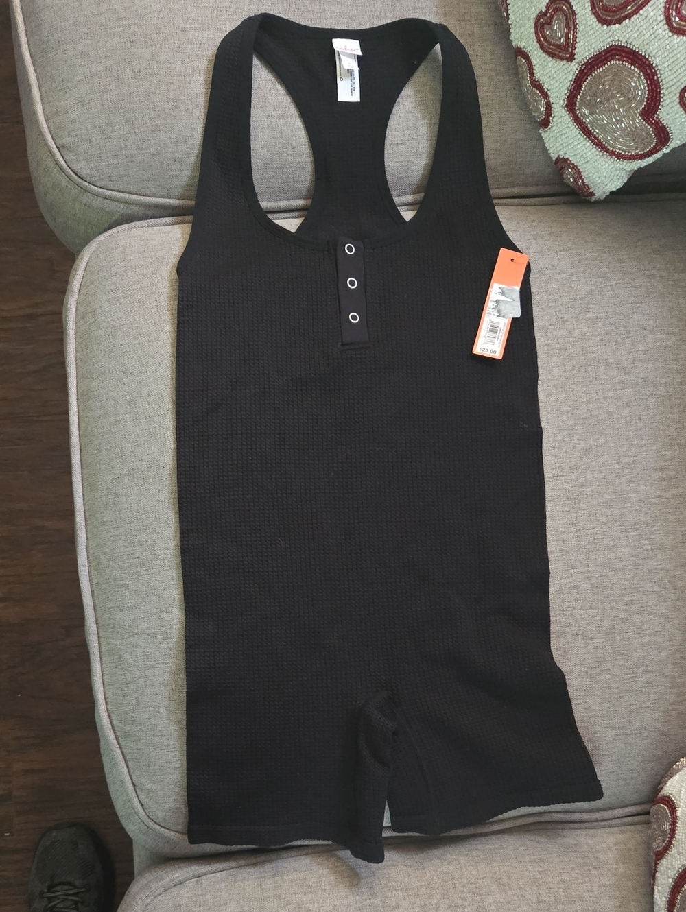 Black Jumpsuit Workout